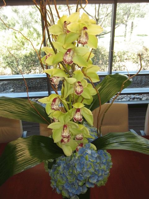 Floral Design Cymbidium Orchids